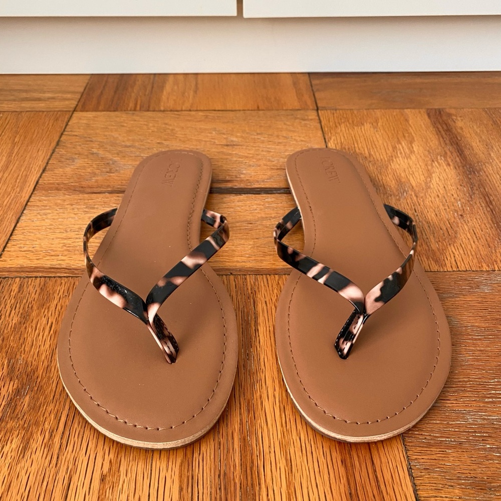 NWOT J. Crew Flip Flops